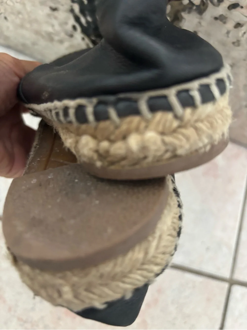 Chanel Lambskin CC Espadrilles logo flats shoes monogram platforms